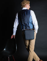 Ivo Crossbody Man Black Casual