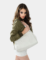 Minerva Hobo Light Beige