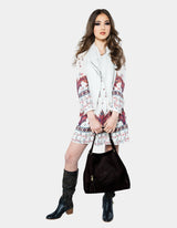 Minerva Hobo Dark Brown