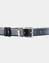 Zerus Mens Belt, Black-Classic, Black-Casual