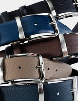 Zerus Mens Belt, Black-Classic, Black-Casual