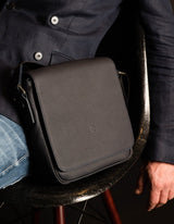 Ivo Crossbody Man Black Casual
