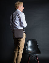Ivo Crossbody Man Black Casual