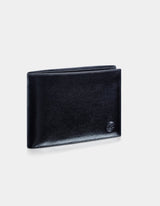 Colombo Wallet Man Black Lezard