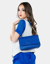 Luna Shoulder Bag Dark Blue