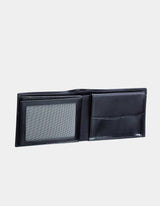 Colombo Wallet Man Black Lezard