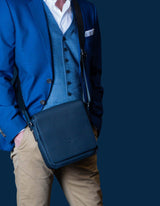 Ivo Crossbody Man Black Casual