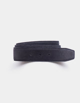 Solume-Black-Suede-Belt-Unisex