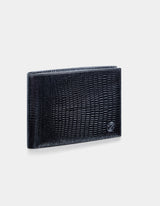 Colombo Wallet Man Black Lezard
