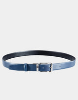 Zerus Mens Belt, Black-Classic, Blue-Classic