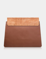 Lilly Clutch Camel Brown