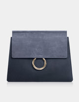 Lilly Clutch Dark Blue