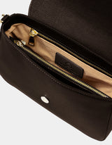 Luna Shoulder Bag Dark Brown