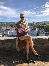 Minerva Hobo Bordeaux