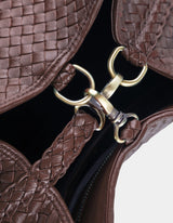 Aurora Shoulder Bag Dark Brown