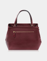 Adakee Handbag Metallic Red
