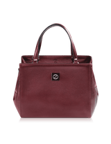 Adakee Handbag Metallic Red