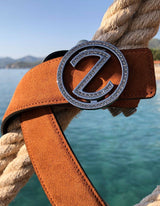 DALIA BRIGHT POLISHED FULL STONE BELT