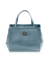 Adakee Handbag Metallic Green