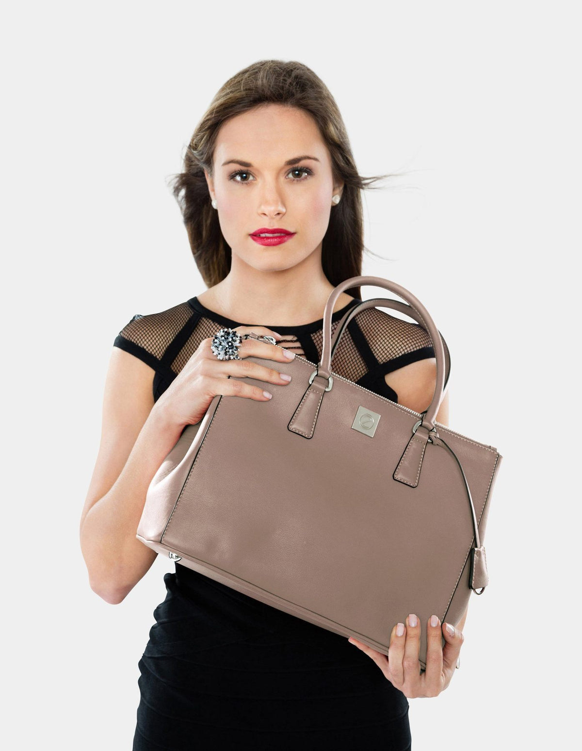 Original Zoccolillo Damen Leder Handtasche Venus Hellblau | online