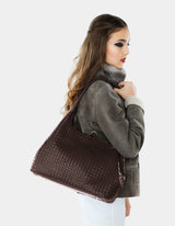 Aurora Shoulder Bag Dark Brown