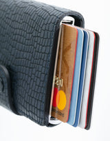 Timo Cardholder Dark Blue