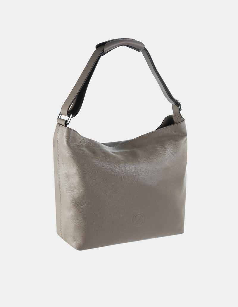 Ceres Shoulder-Crossbody Handbag Dark Brown with Adjustable Strap