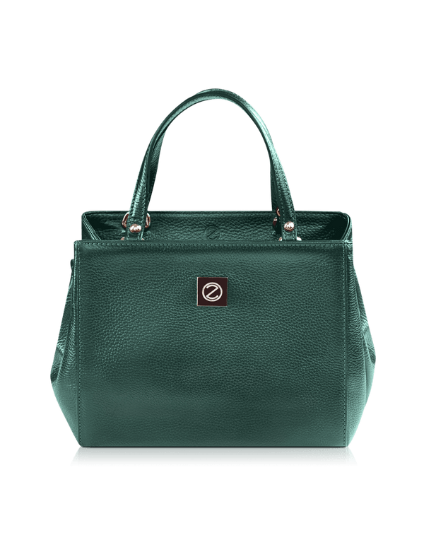 Adakee Handbag Metallic Green