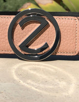Marlo Tan Calf leather Dark Tone Buckle Belt
