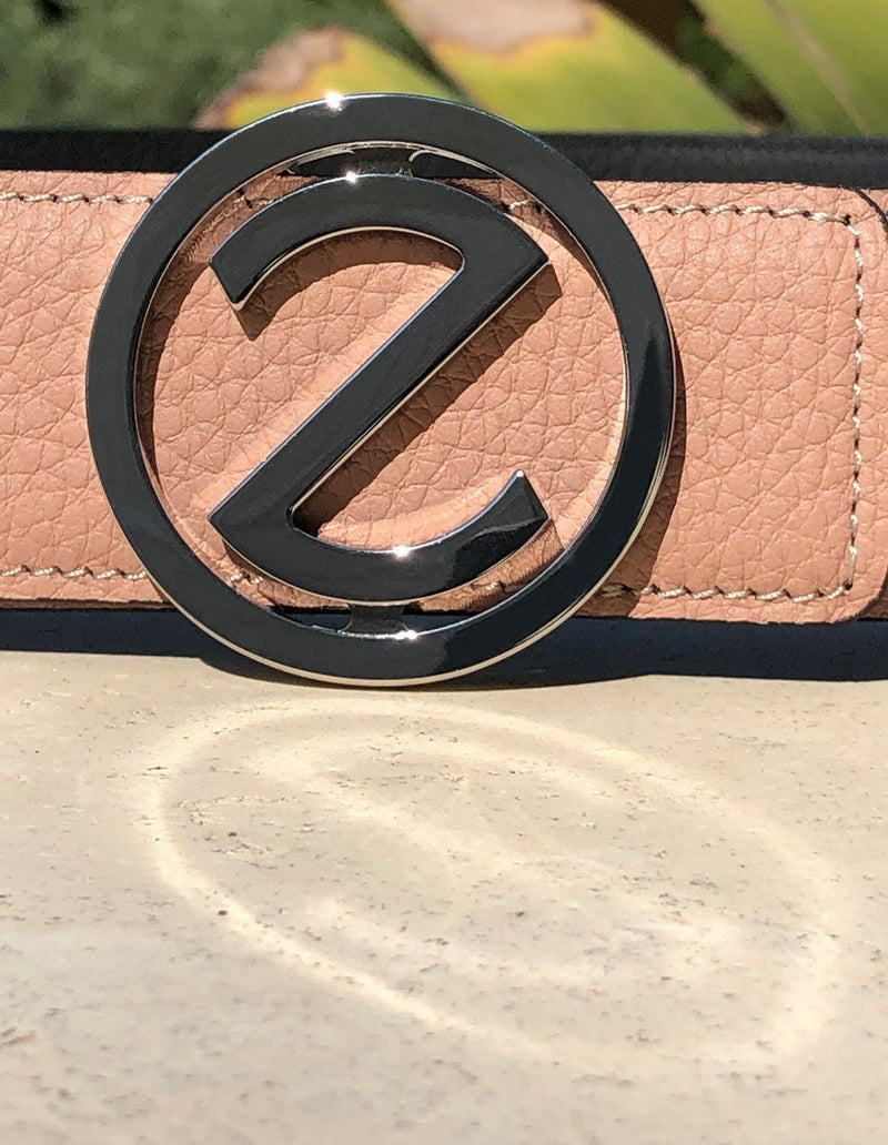 Dalia Dark Plated Buckle with Red Leather Belt